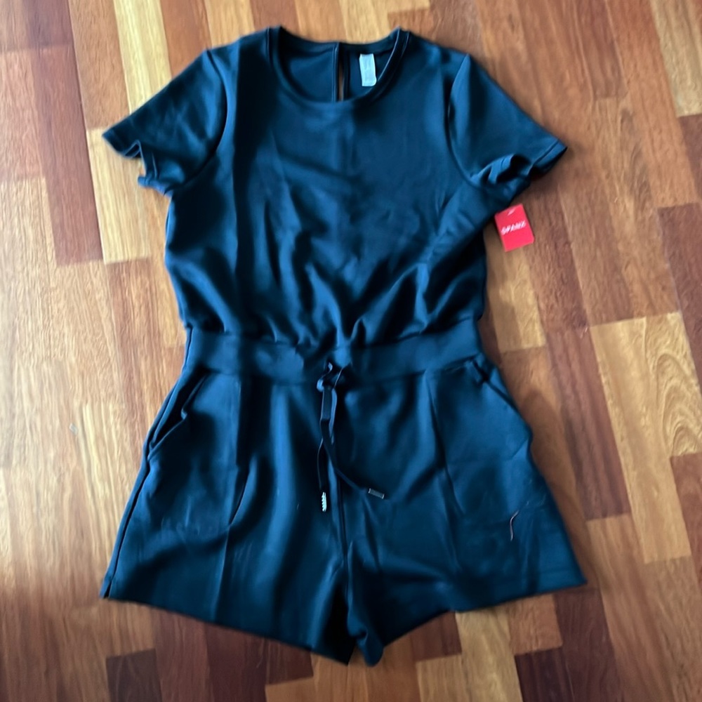 Spanx AirEssentails Short Sleeve Romper